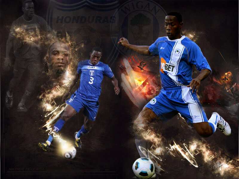 Soccer Player in Action — Blue
