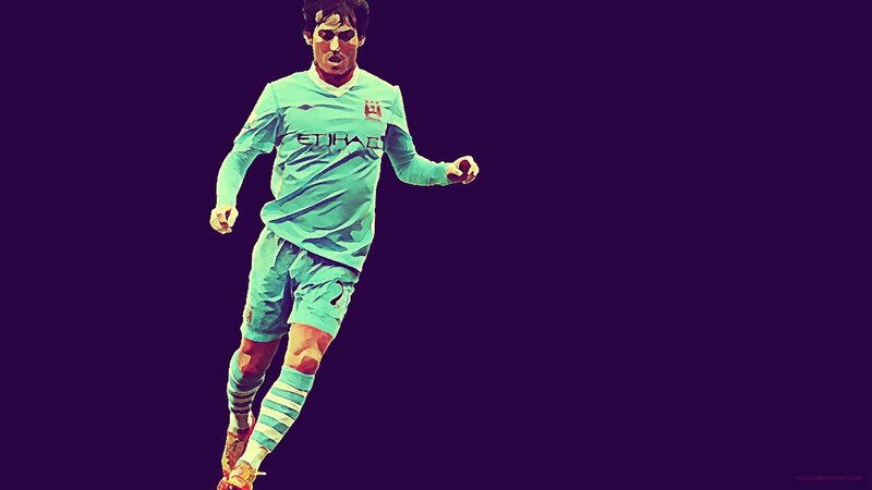 Soccer Player in Action — Purple, Dynamic