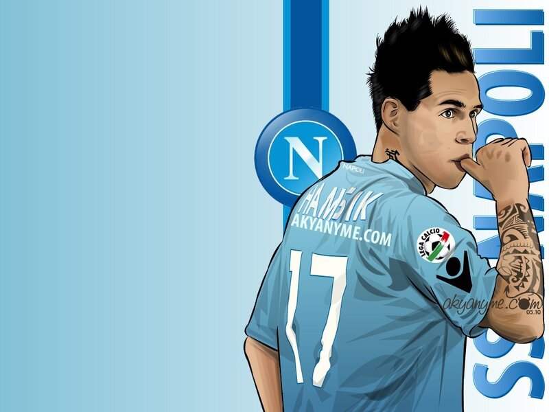 Soccer Player in Jersey