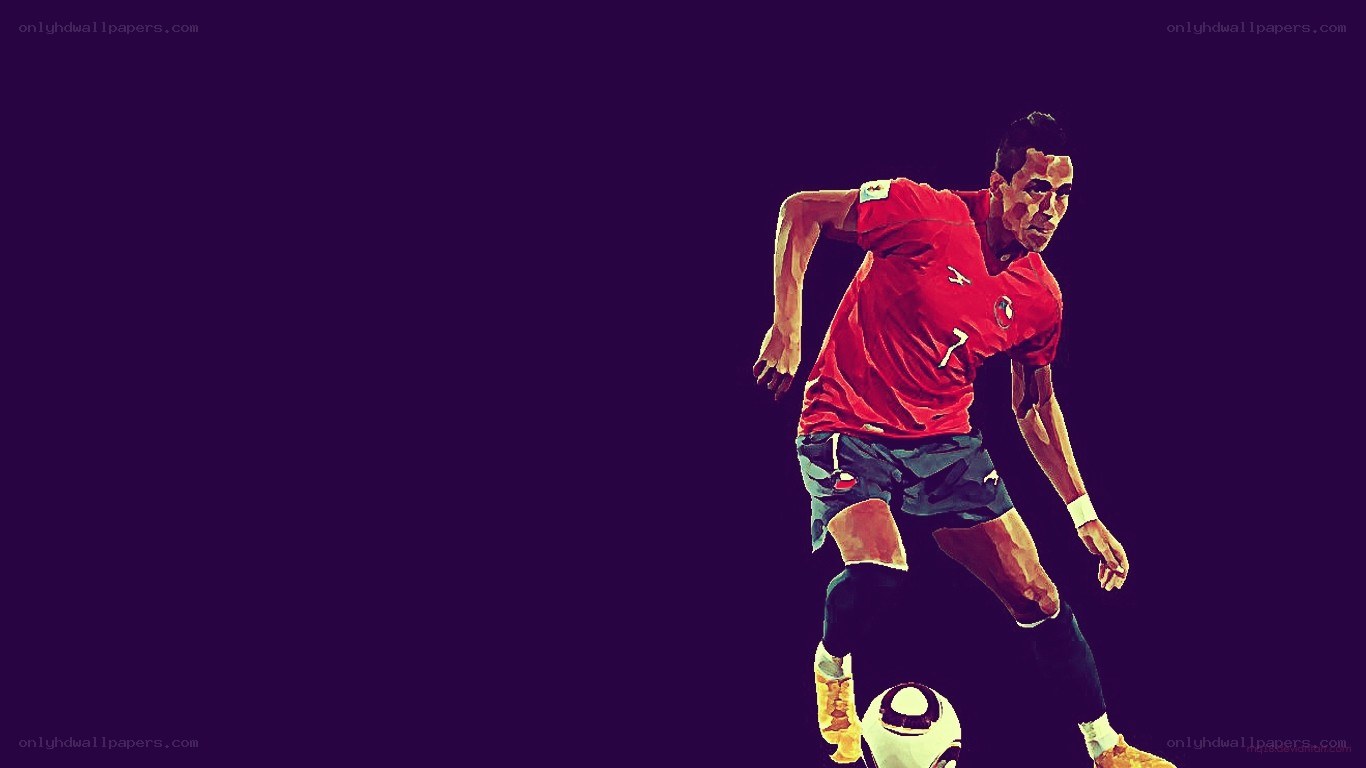 soccer player in red jersey
