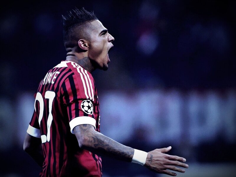 Soccer Player in Red Jersey — Dramatic