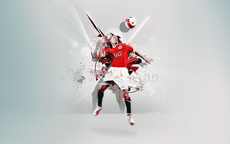 Soccer Player in Red Jersey — Dynamic, Digital Art