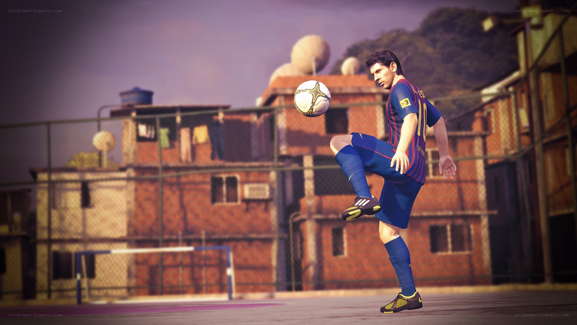 soccer player kicking ball