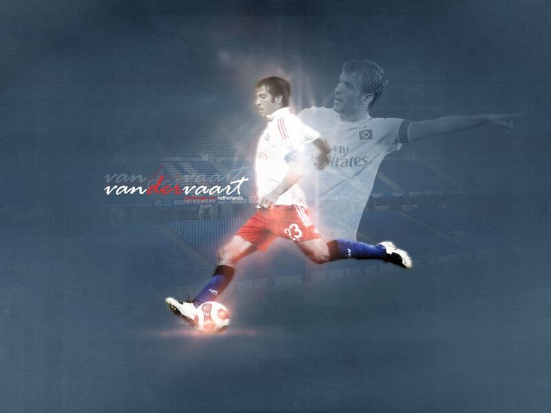 Soccer Player Kicking Ball — Blue, Dramatic, Digital Art, Football, Stadium