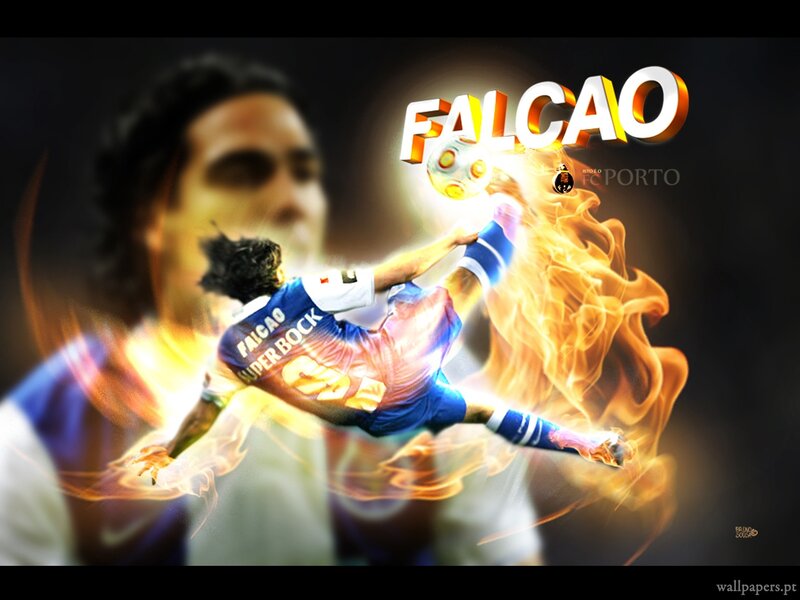 Soccer Player Kicking Ball — Blue, Dramatic, Digital Art