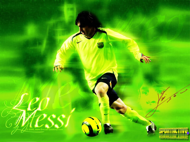 Soccer Player Kicking Ball — Green, Dynamic, Digital Art