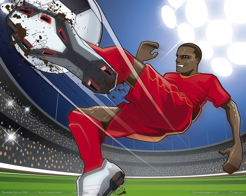 Soccer Player Kicking Ball — Red, Dynamic, Night, Digital Art