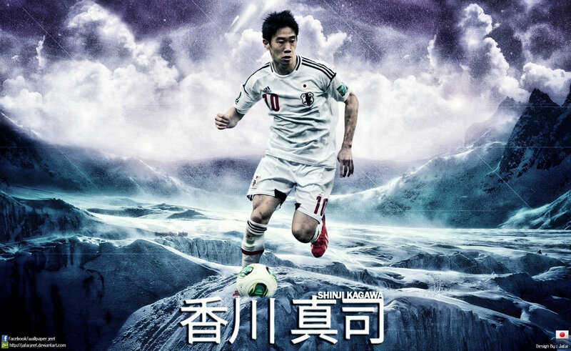 Soccer Player Kicking Ball — White, Dramatic, Digital Art
