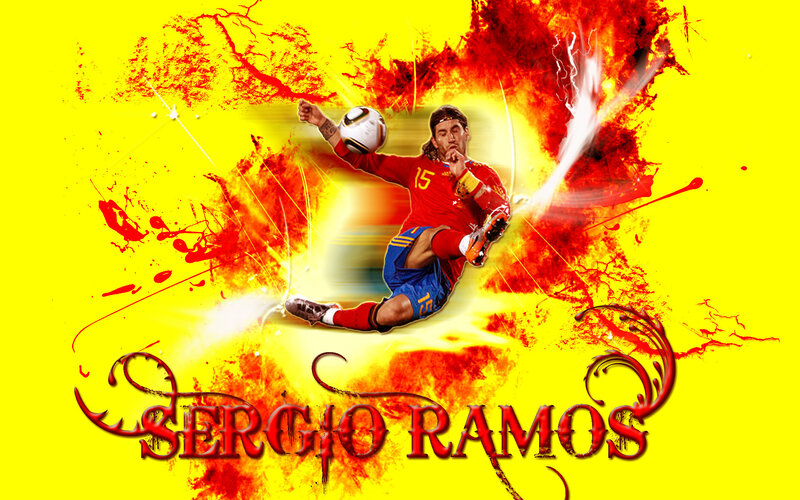Soccer Player Kicking Ball — Yellow