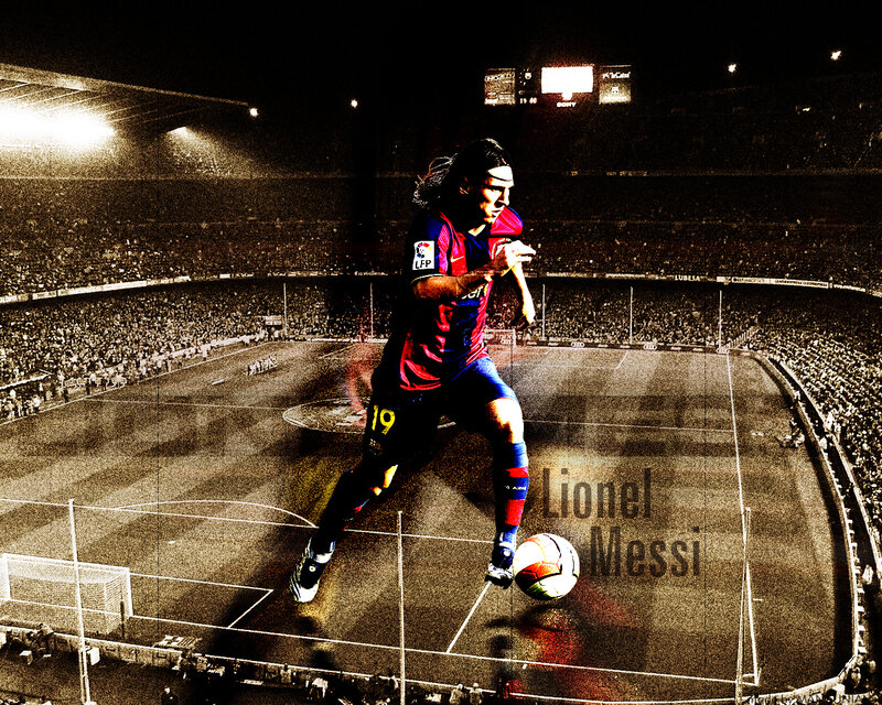 Soccer Player on Field — Black, Dramatic