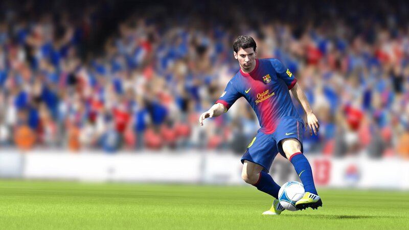 Soccer Player on Field — Green, Active, Afternoon