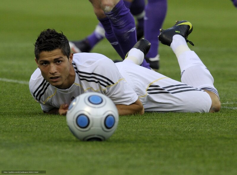 Soccer Player on Ground