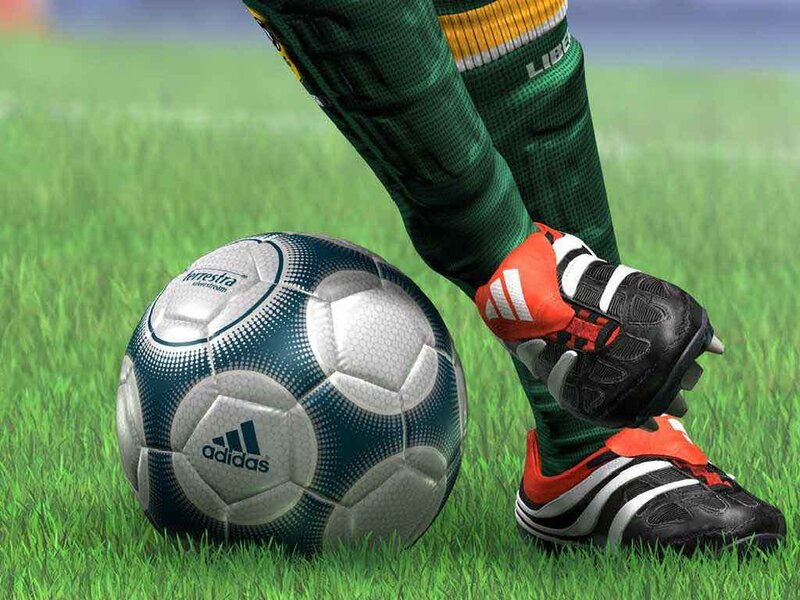 Soccer Player's Feet