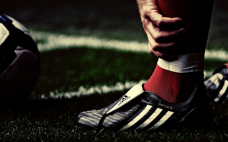 Soccer Player's Foot