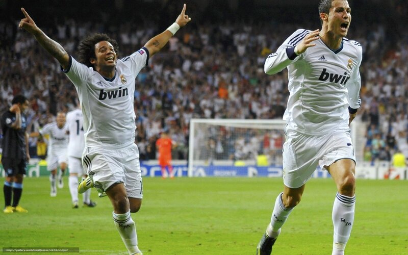 Soccer Players Celebrating — White, Celebratory, Night, Photograph, Crowd
