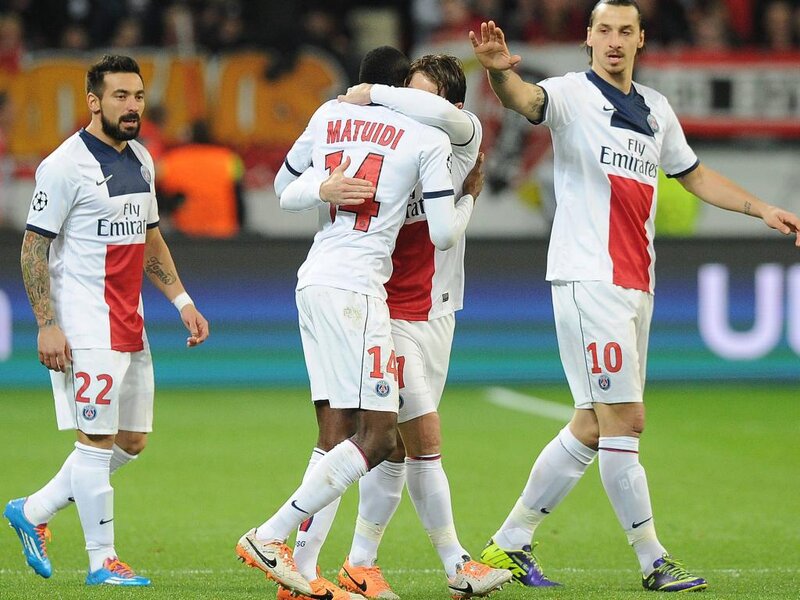 Soccer Players Celebrating — White, Celebratory, Night, Photograph