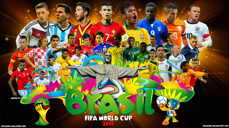 Soccer Players Collage — Green