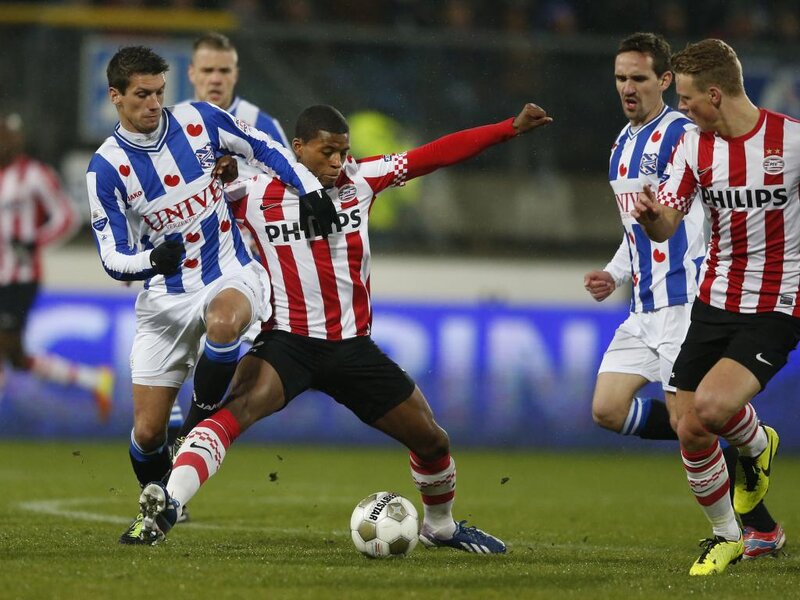 Soccer Players in Action — Green, Intense, Night