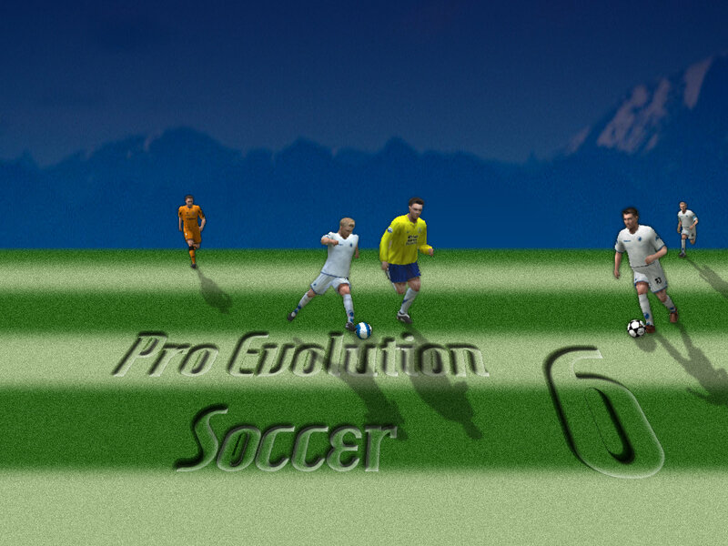 Soccer Players on Field — Green