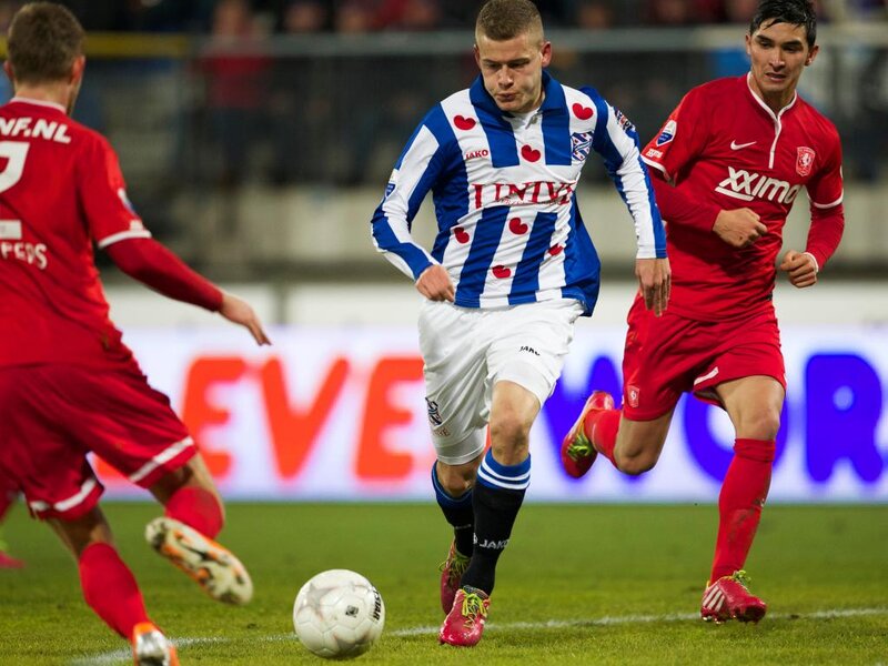 Soccer Players on Field — Red