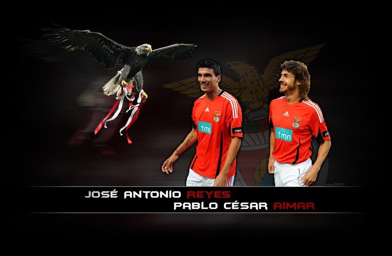 Soccer players with eagle