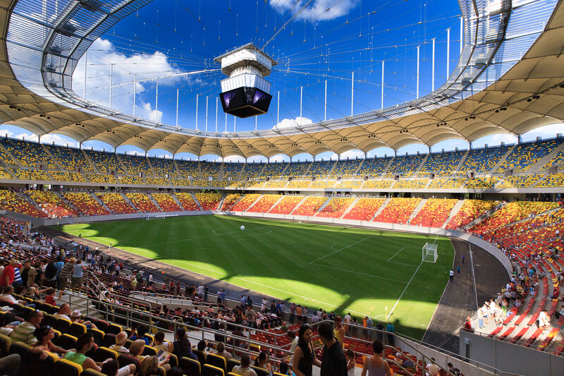 Soccer Stadium Interior