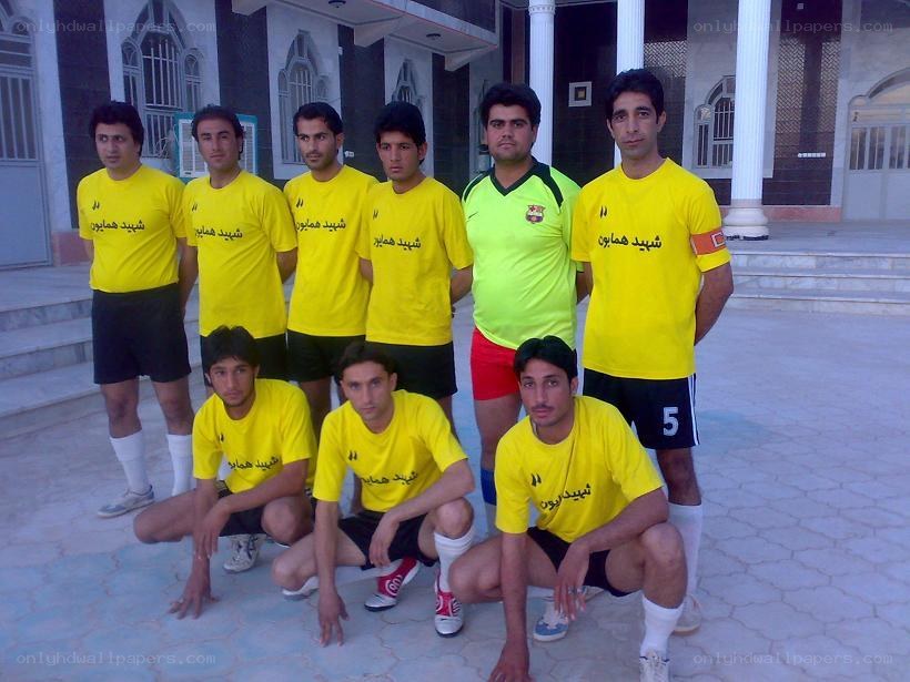 Soccer team group photo