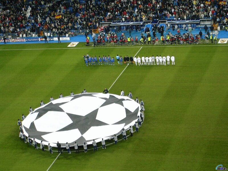 Soccer Teams on Field