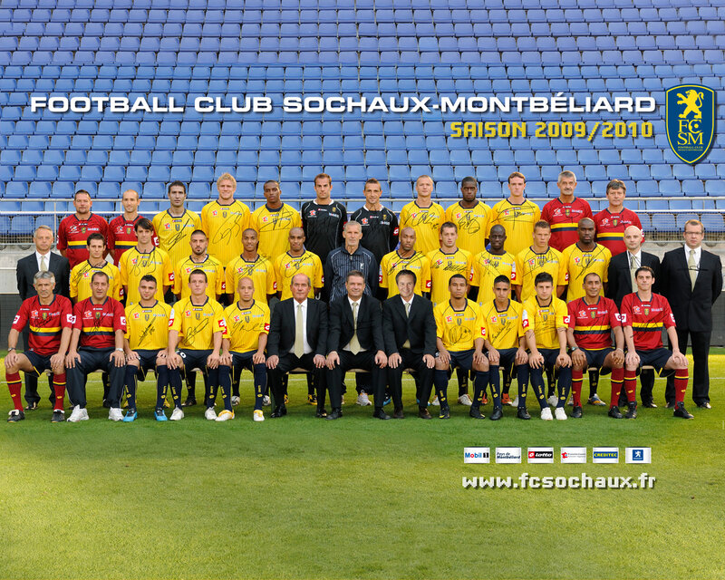 Sochaux-Montbéliard team photo