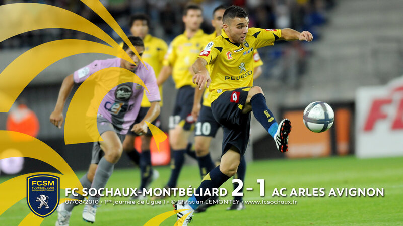 Sochaux vs Avignon football match