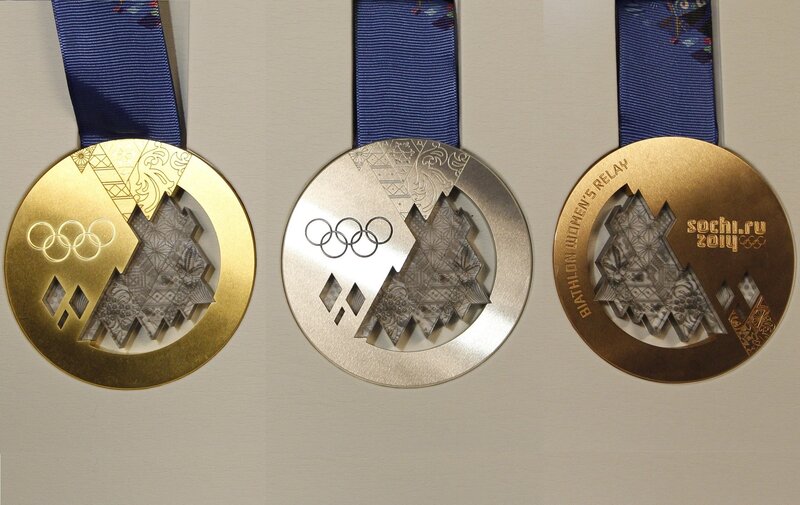Sochi 2014 Olympic medals
