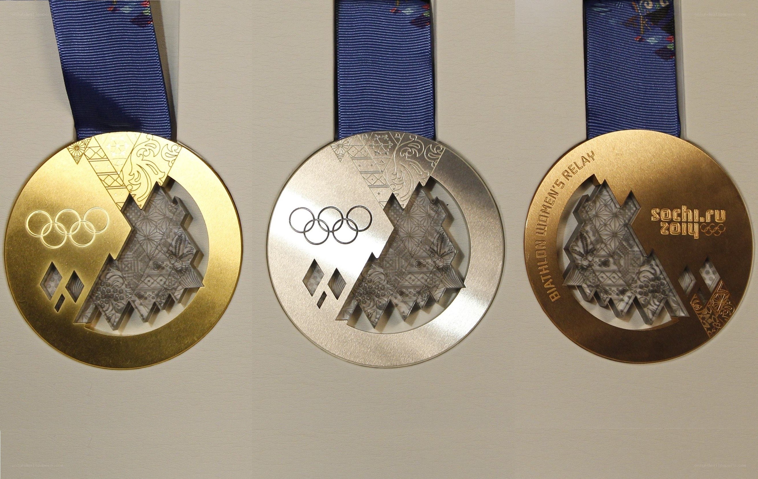 Sochi 2014 Olympic medals