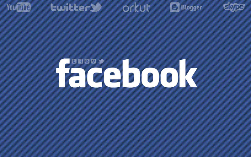 Social Media Logos — Blue
