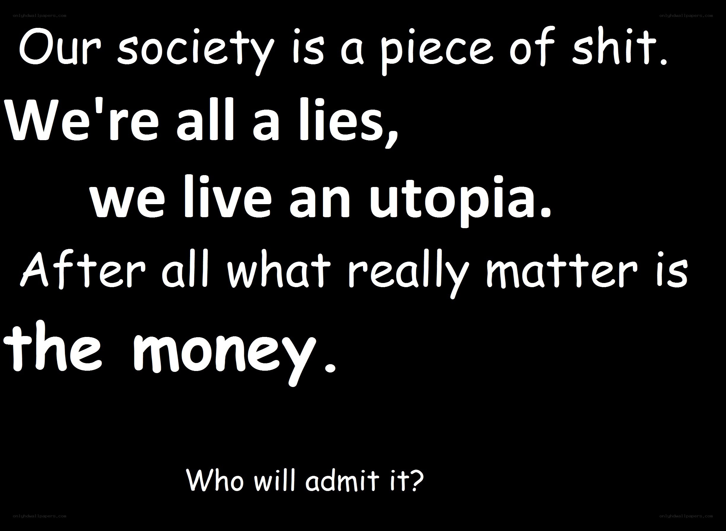 society critique quote