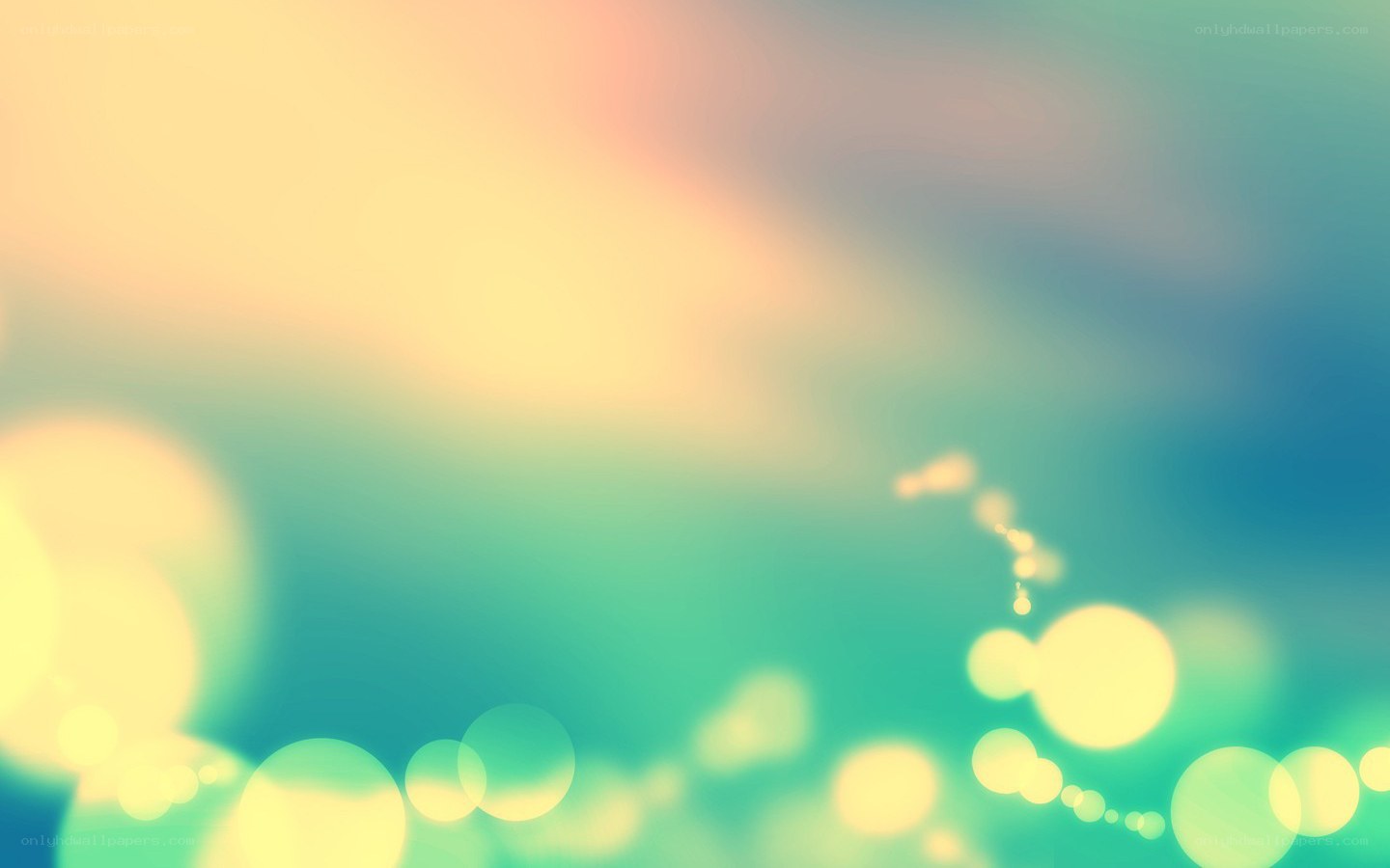 soft bokeh light background