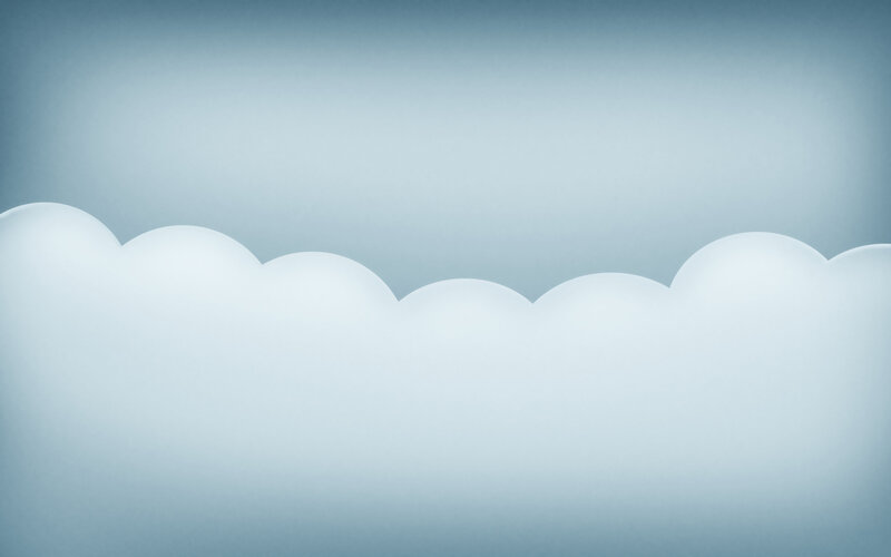 soft clouds against blue sky