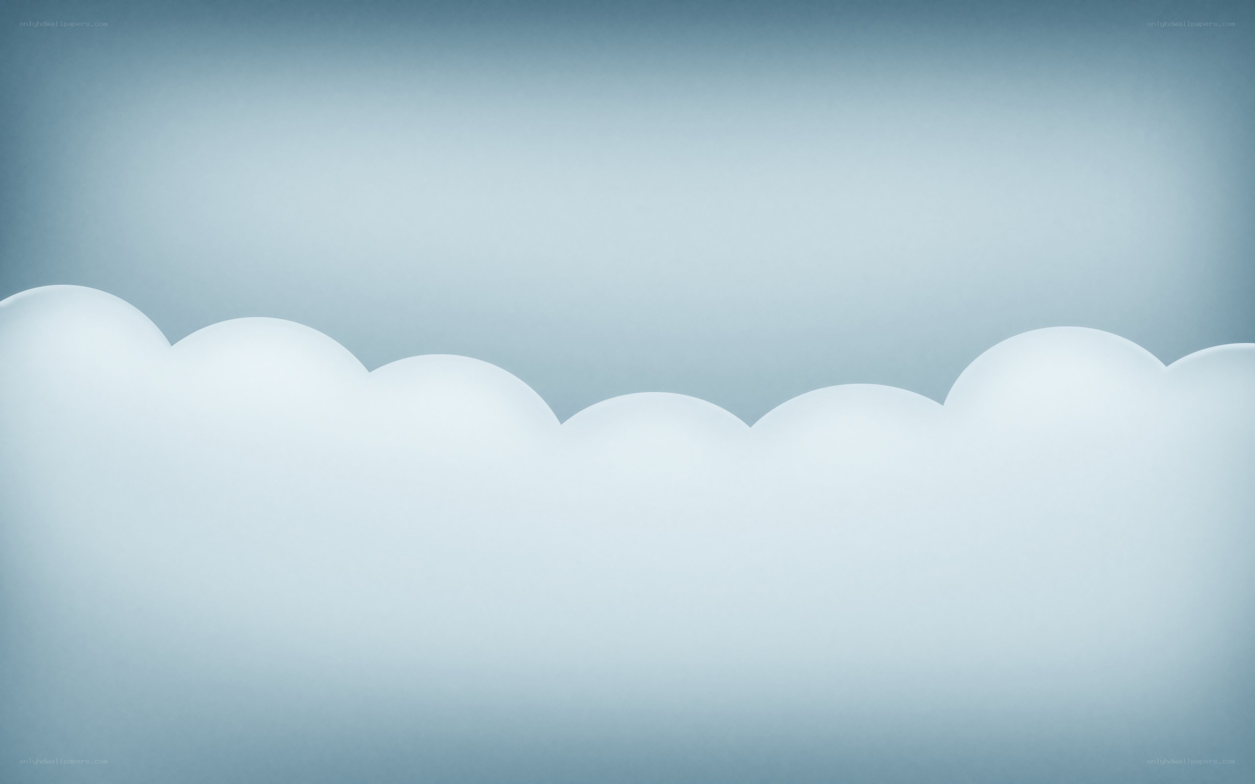 soft clouds against blue sky