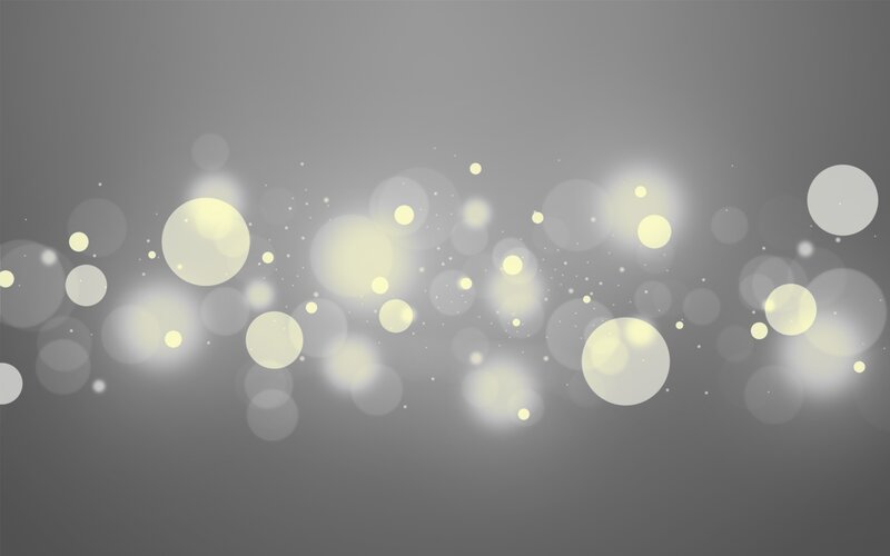 soft glowing bokeh lights