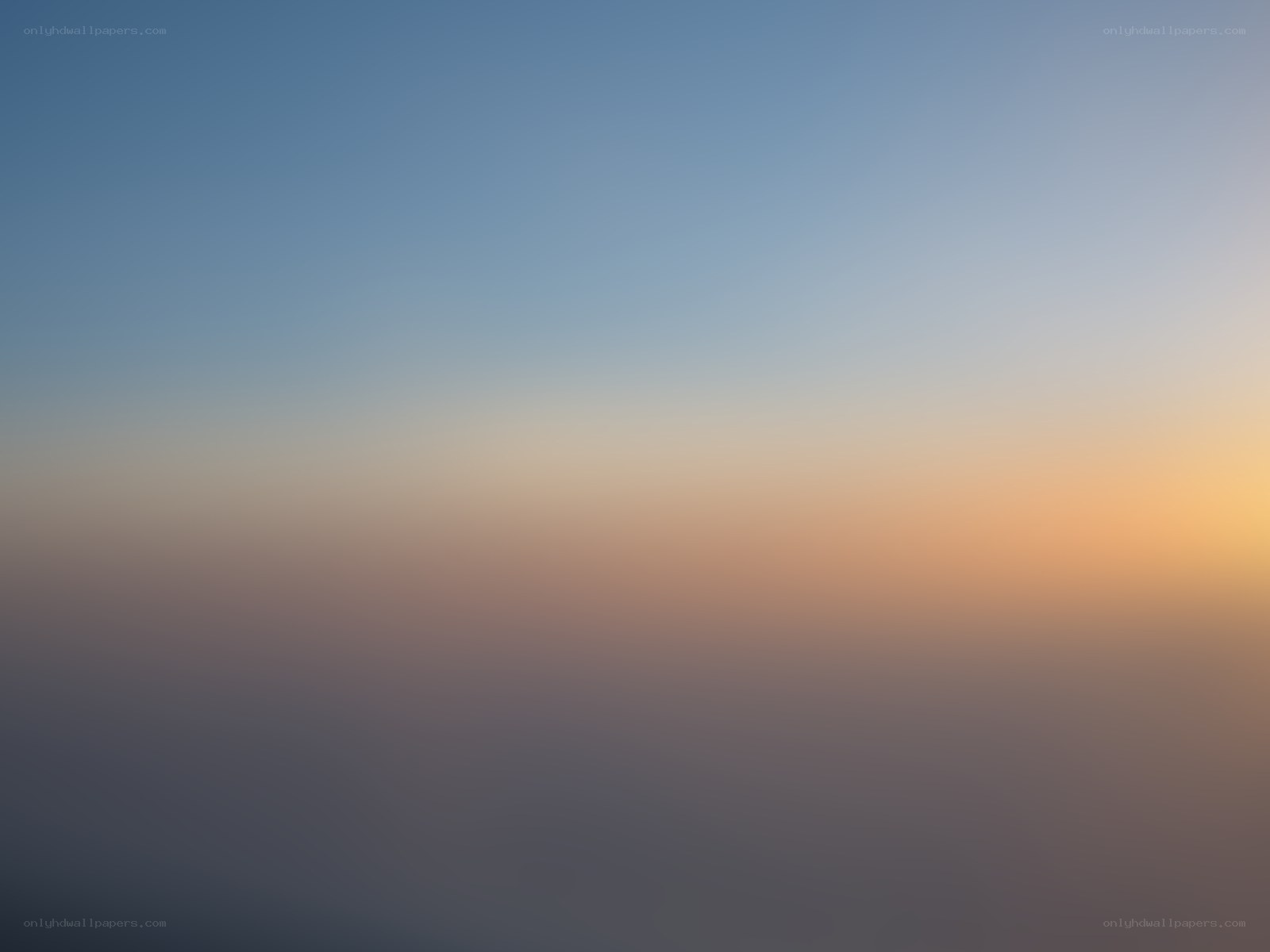 soft gradient sky