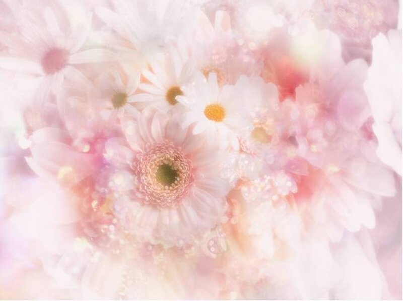 soft pink floral bouquet
