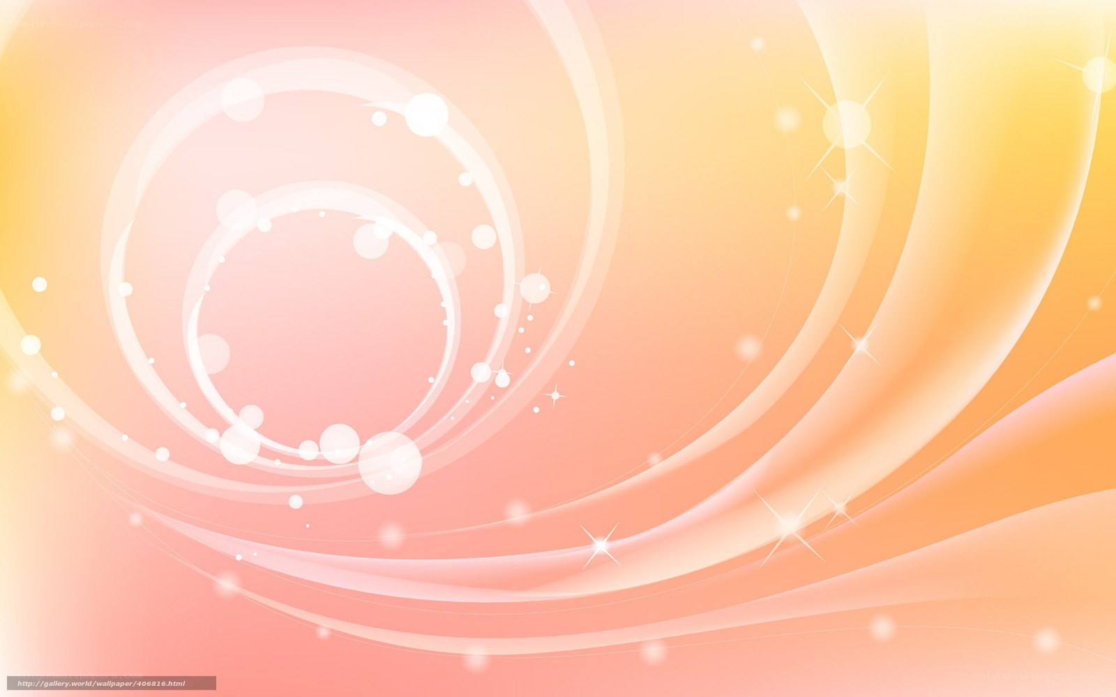 soft swirls with sparkles