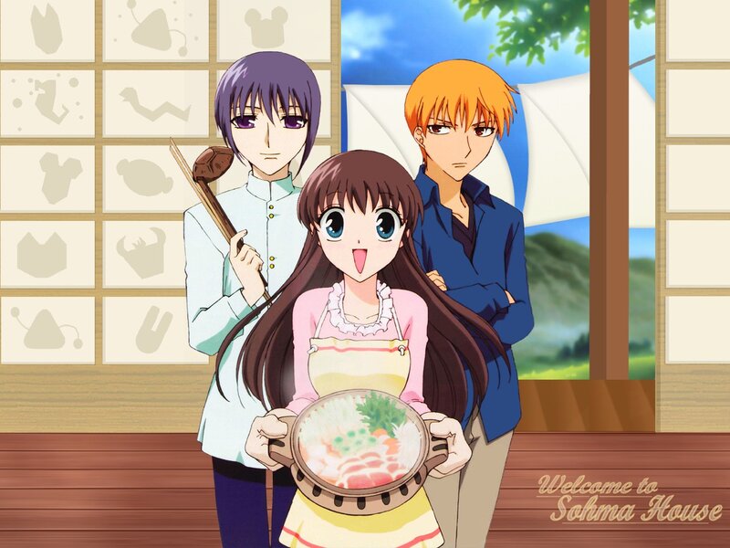 Sohma family cooking scene