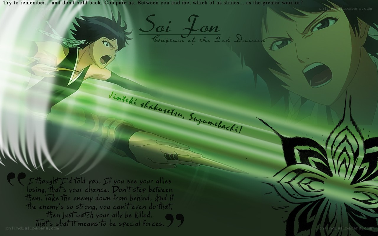 Soi Fon in action