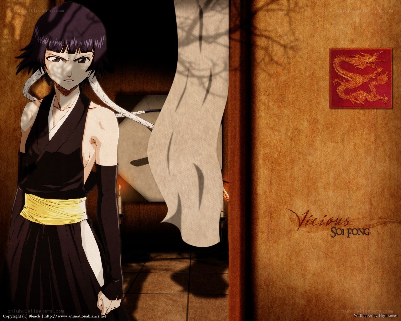 Soi Fong from Bleach