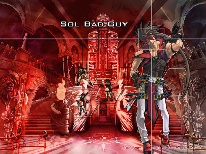 Sol Bad-Guy character selection