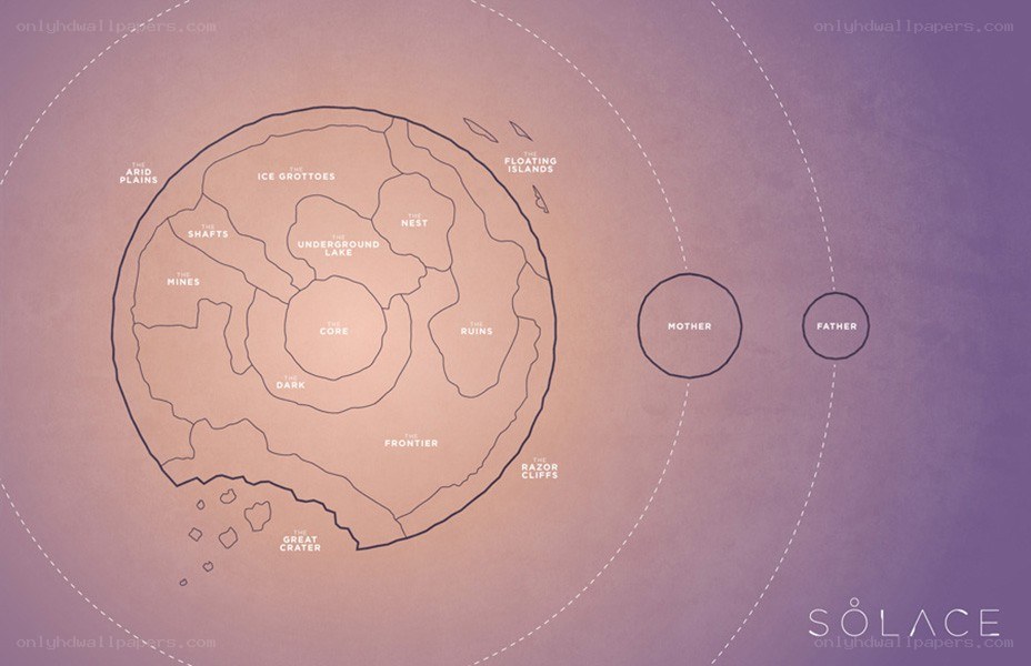 Solace world map