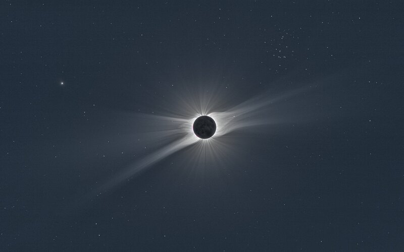 Solar Eclipse — Black, Dramatic, Night, Photograph, Sun
