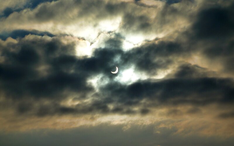 Solar Eclipse — Gray
