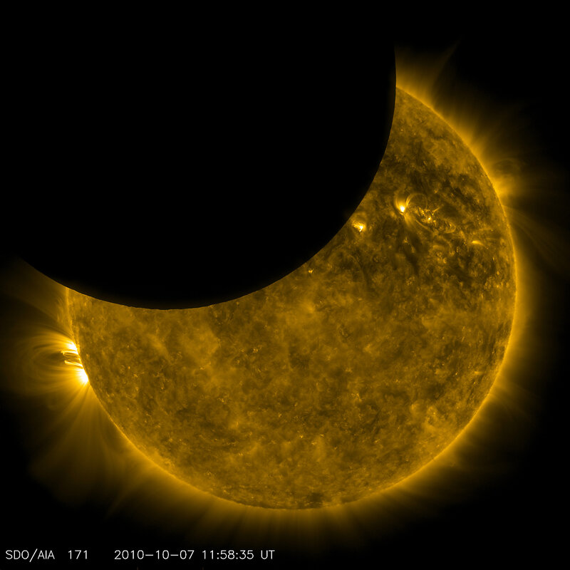 Solar eclipse observation