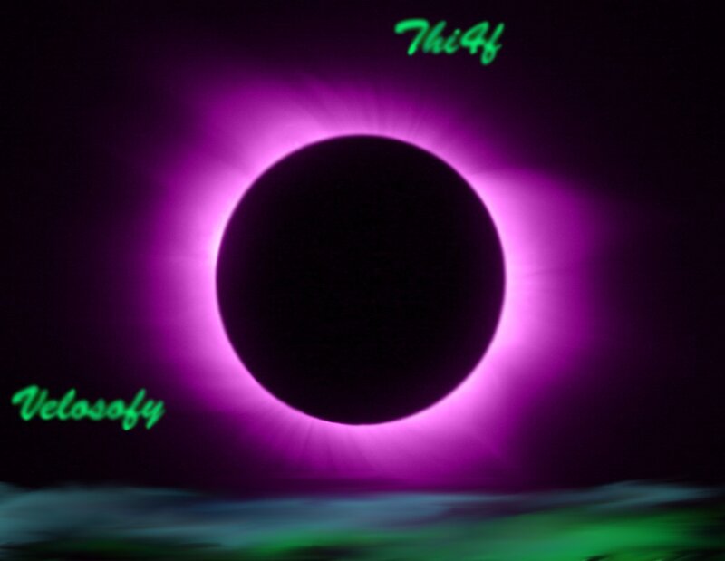 Solar Eclipse — Purple